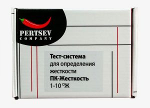 Тест-система для определения жесткости 1-10 град. Pertsev Co.
