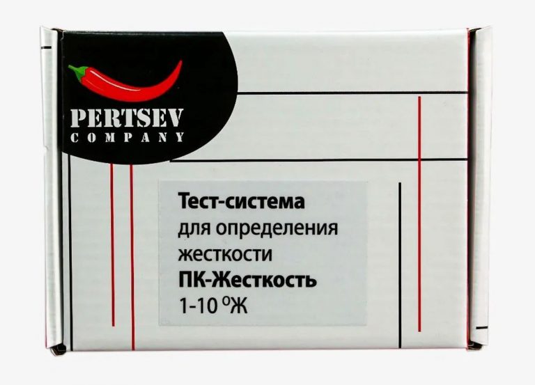 Тест-система для определения жесткости 1-10 град. Pertsev Co.