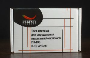 Тест-система для определения перманганатной окисляемости 0-10 мг O2/л Pertsev Co.